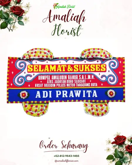 Papan Bunga Ucapan Selamat Paringin
